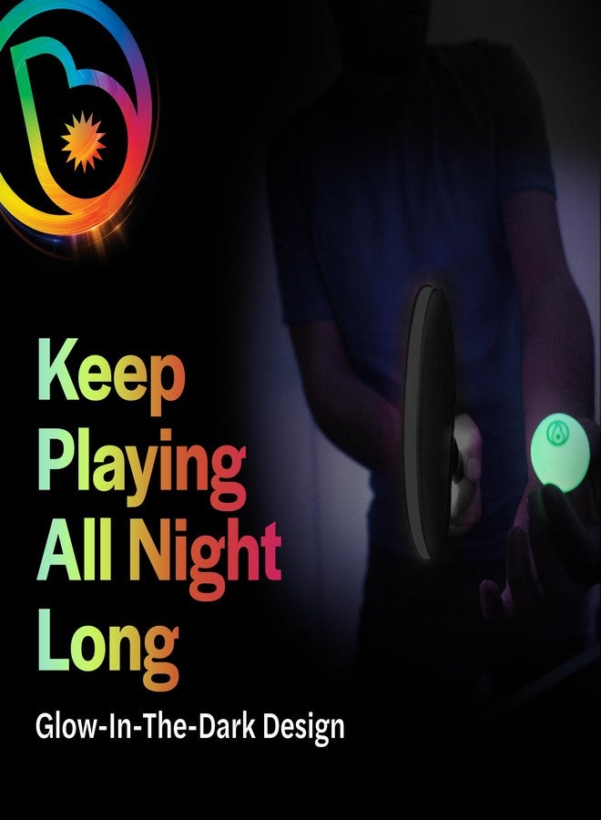 Brightz Glow in The Dark Ping Pong Balls, 6-Pack - Green Colored Neon Ping Pong Balls - Official Size & Weight 40mm Table Tennis Balls - Durable High Performance - Next Level Fun - Image 5